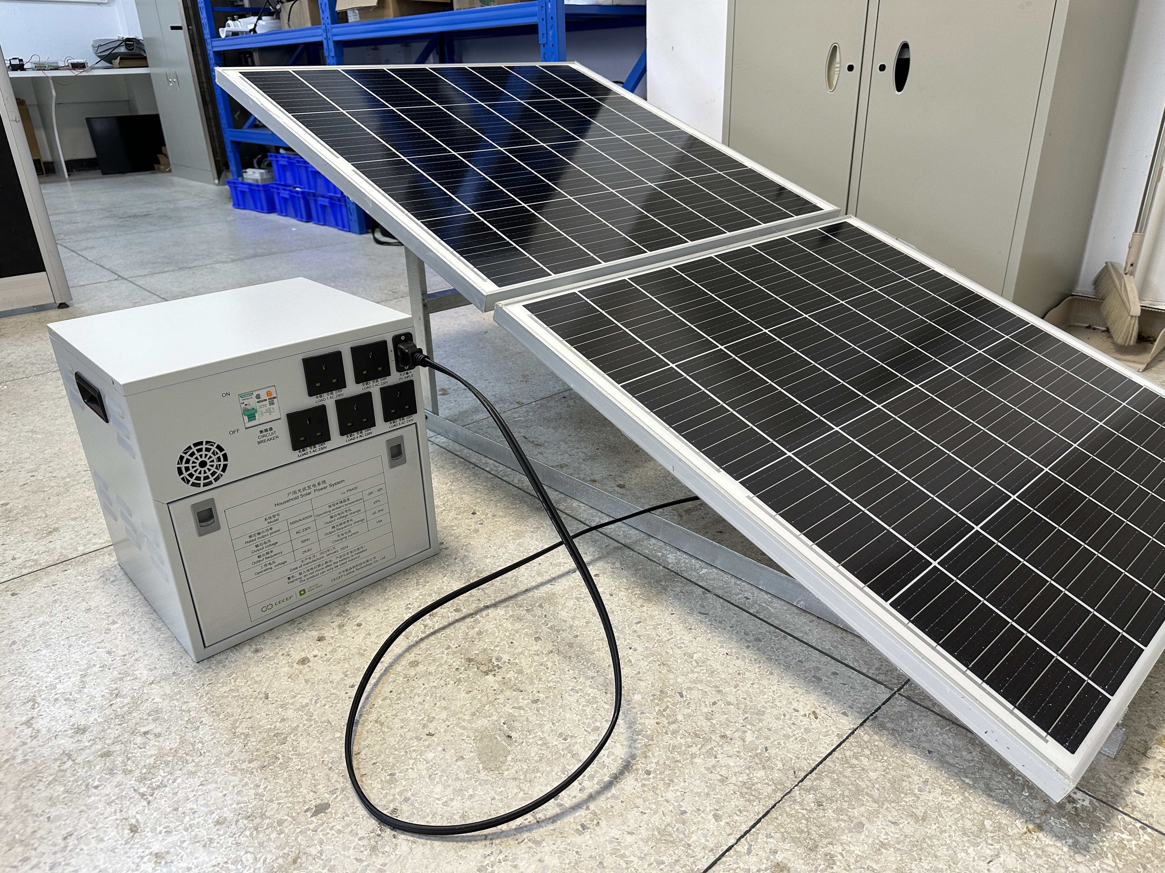 Солнечная система электроснабжения для дома